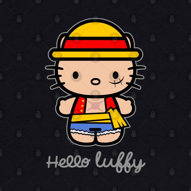 HELLO LUFFY by ROBZILLA